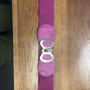 Fuschia Plus Sized 2X Belt